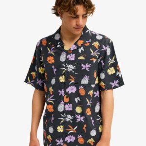 One Piece No Mi Short Sleeve Shirt - Phantom Opqs Gomu No Mi