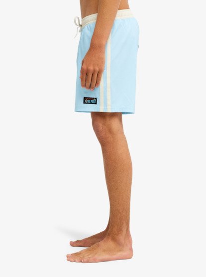 One Piece Solid 16 Elastic Waist Boardshorts - Stratosphere - Image 2