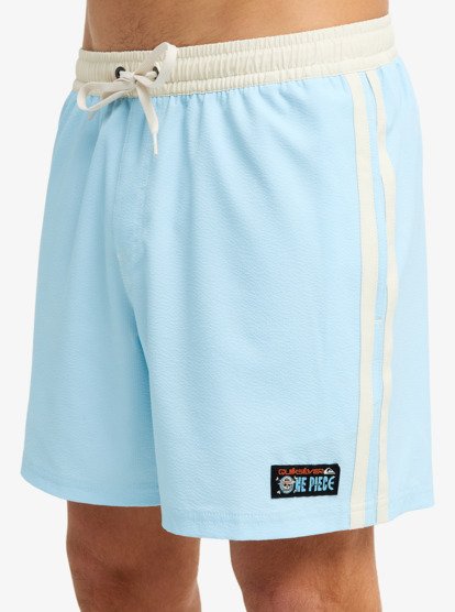 One Piece Solid 16 Elastic Waist Boardshorts - Stratosphere - Image 3