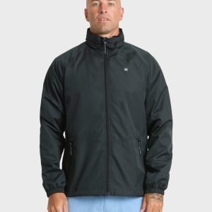 Waterman Shell Shock Water-Resistant Windbreaker - Black