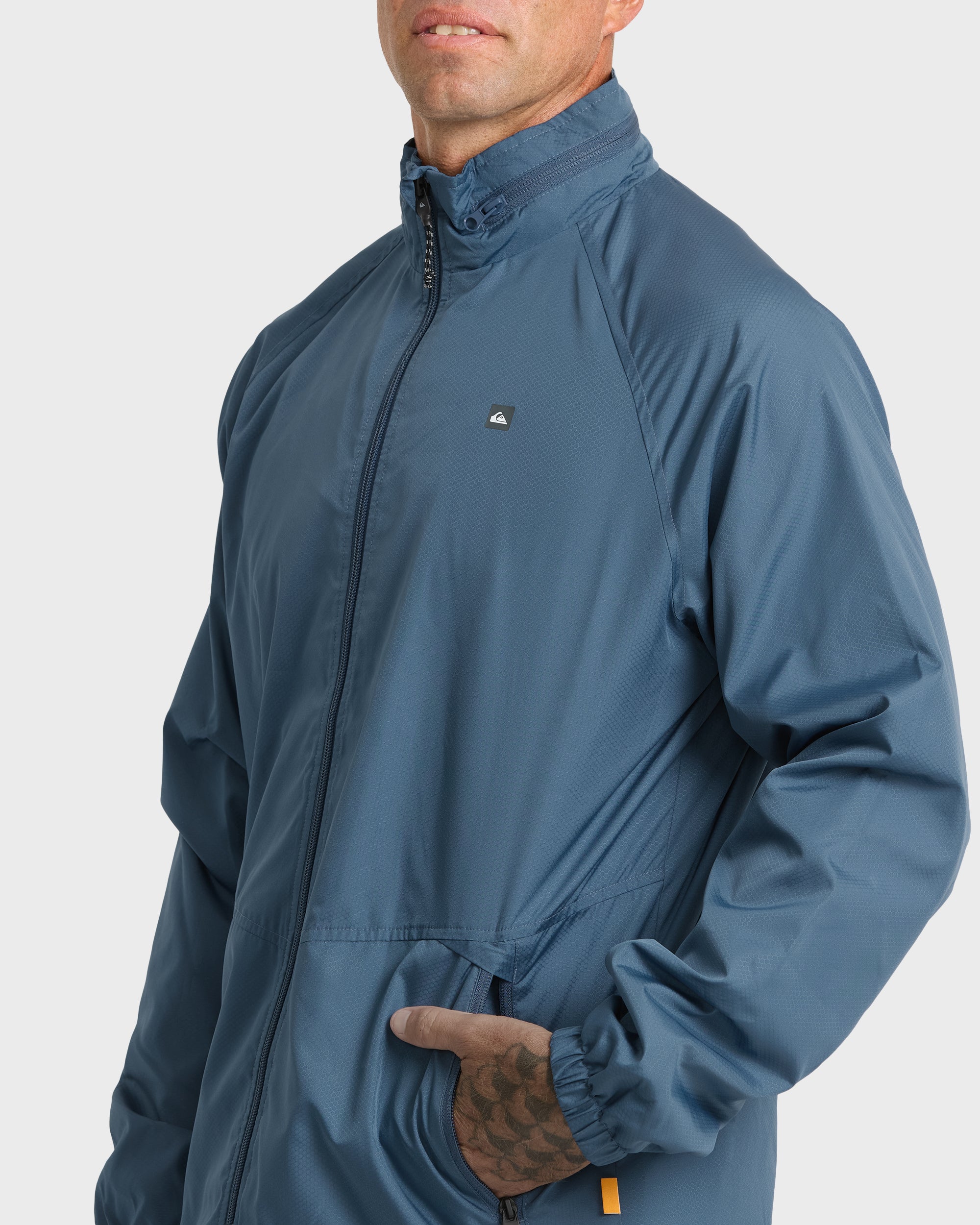 Waterman Shell Shock Water-Resistant Windbreaker - Ensign Blue - Image 5