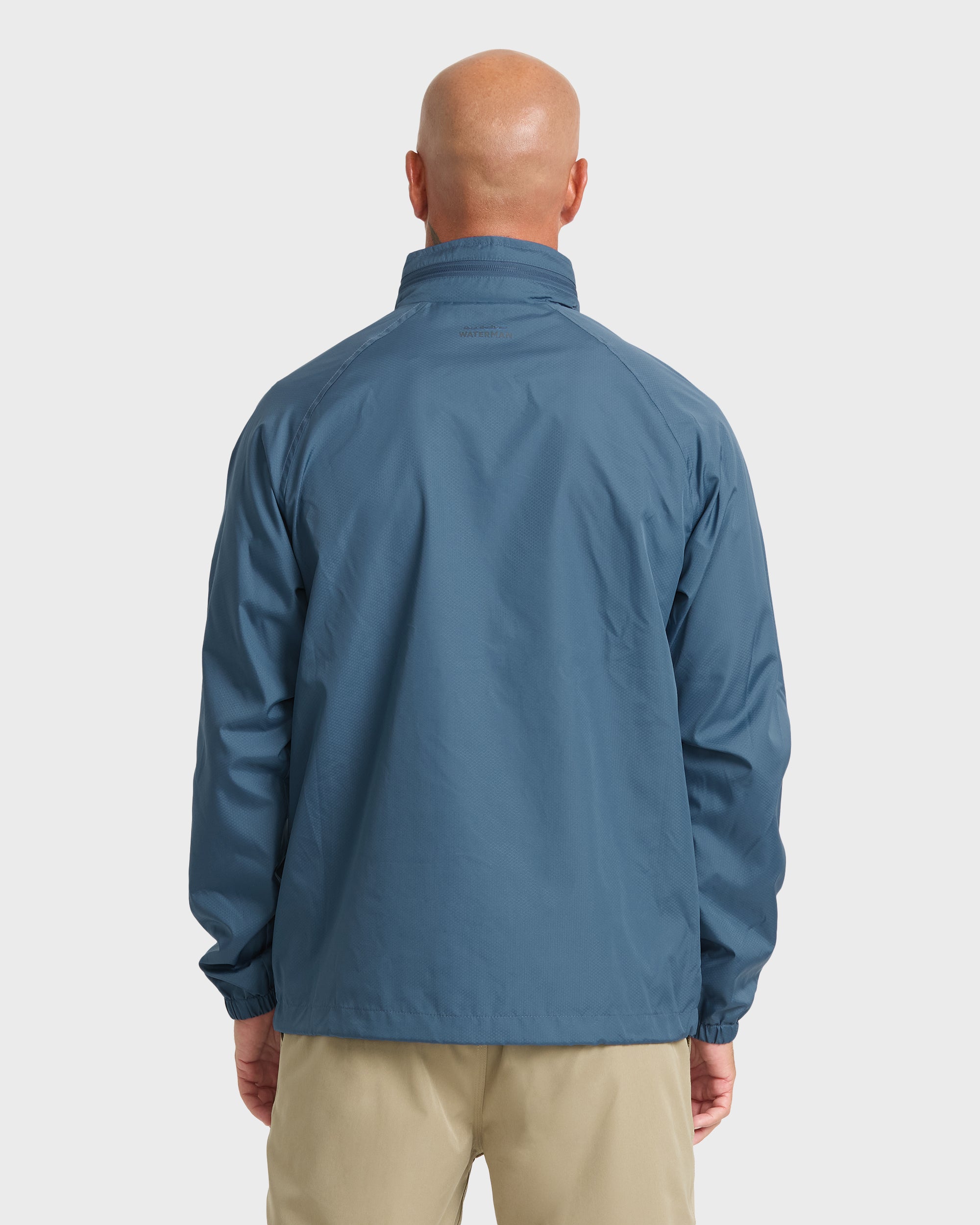 Waterman Shell Shock Water-Resistant Windbreaker - Ensign Blue - Image 2