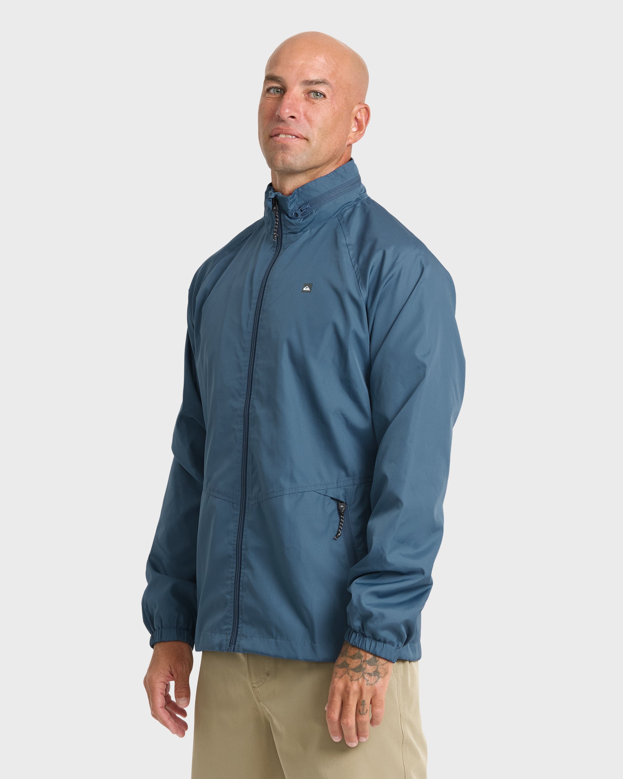 Waterman Shell Shock Water-Resistant Windbreaker - Ensign Blue - Image 4