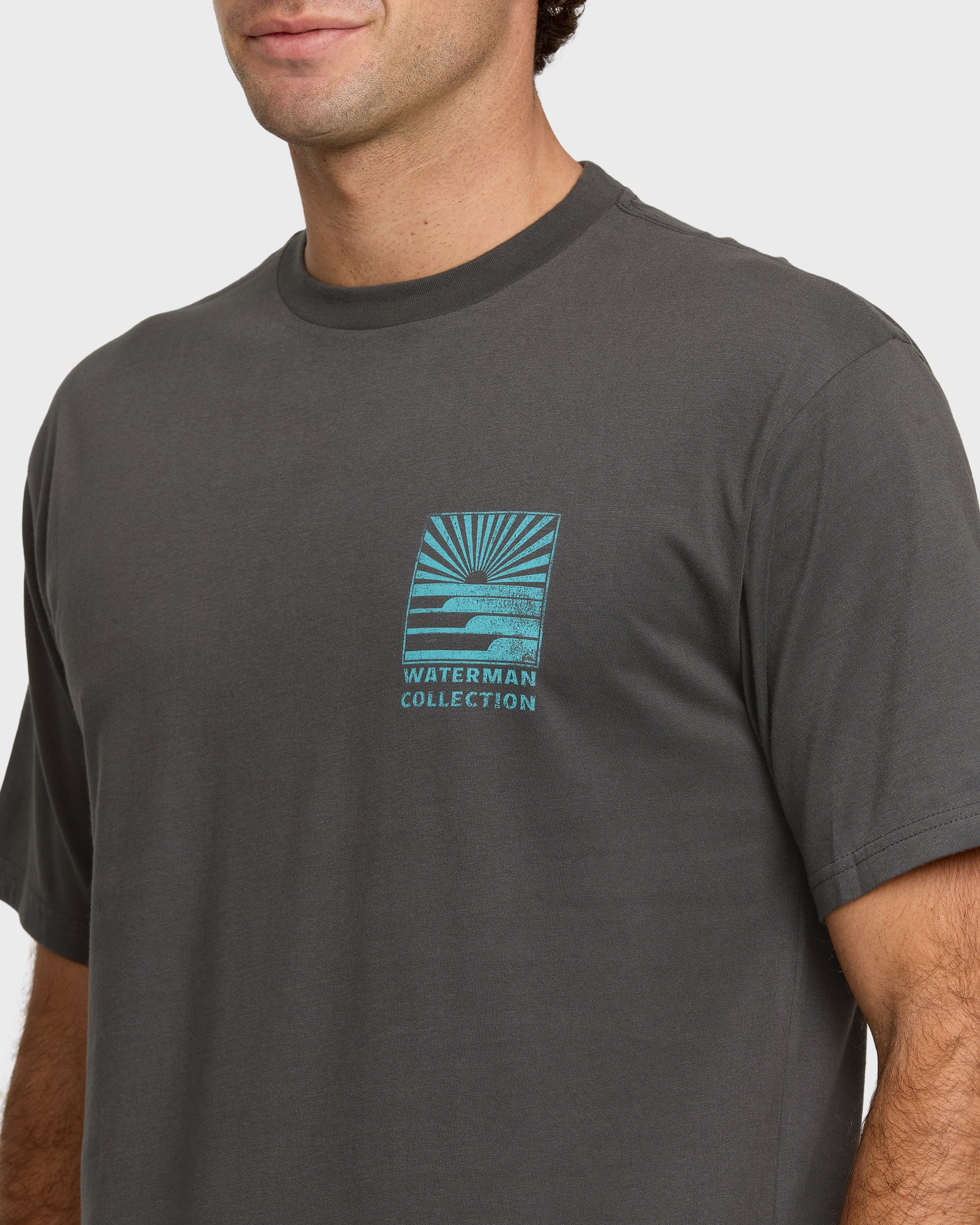 Waterman Early Bird T-Shirt - Phantom - Image 5