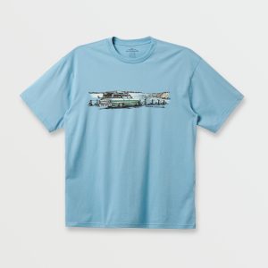 Waterman Point Break T-Shirt - Cali Blue