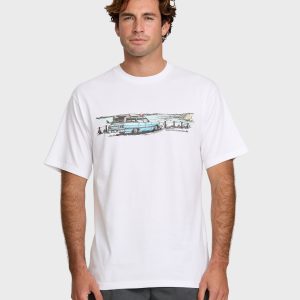 Waterman Point Break T-Shirt - White