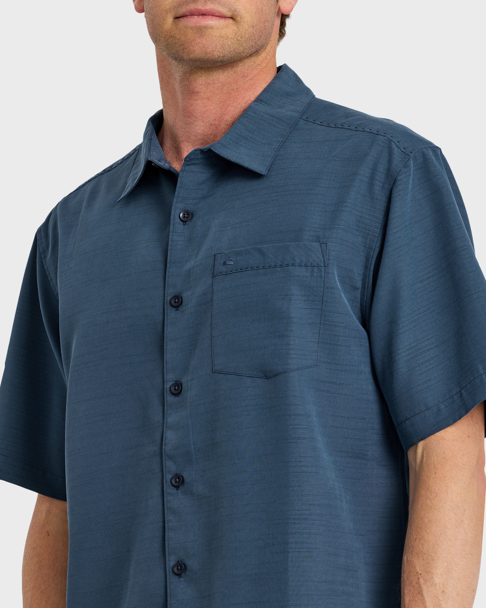 Waterman Centinela Premium Anti-Wrinkle Shirt - Navy - Image 5