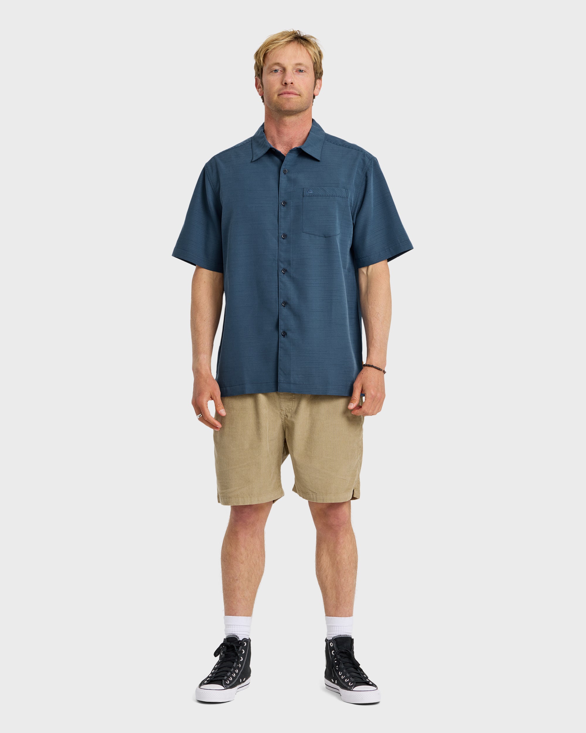 Waterman Centinela Premium Anti-Wrinkle Shirt - Navy - Image 3