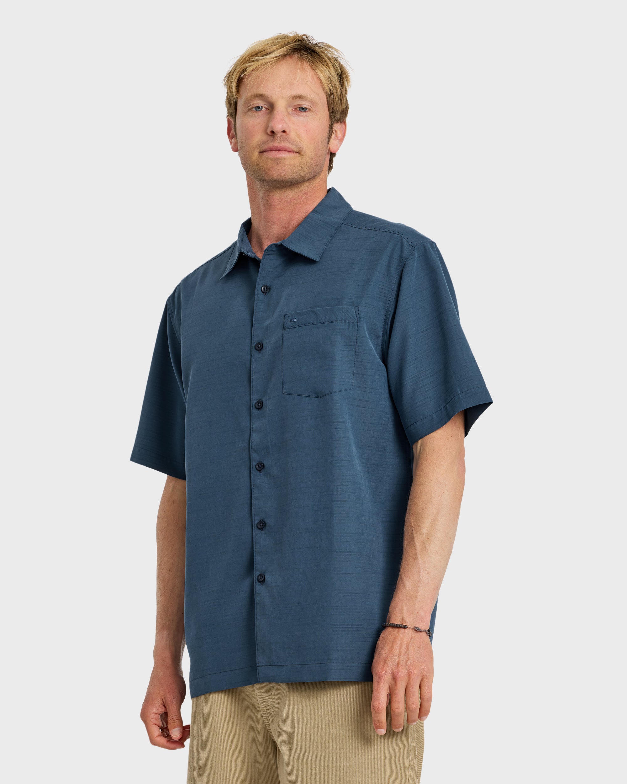 Waterman Centinela Premium Anti-Wrinkle Shirt - Navy - Image 4