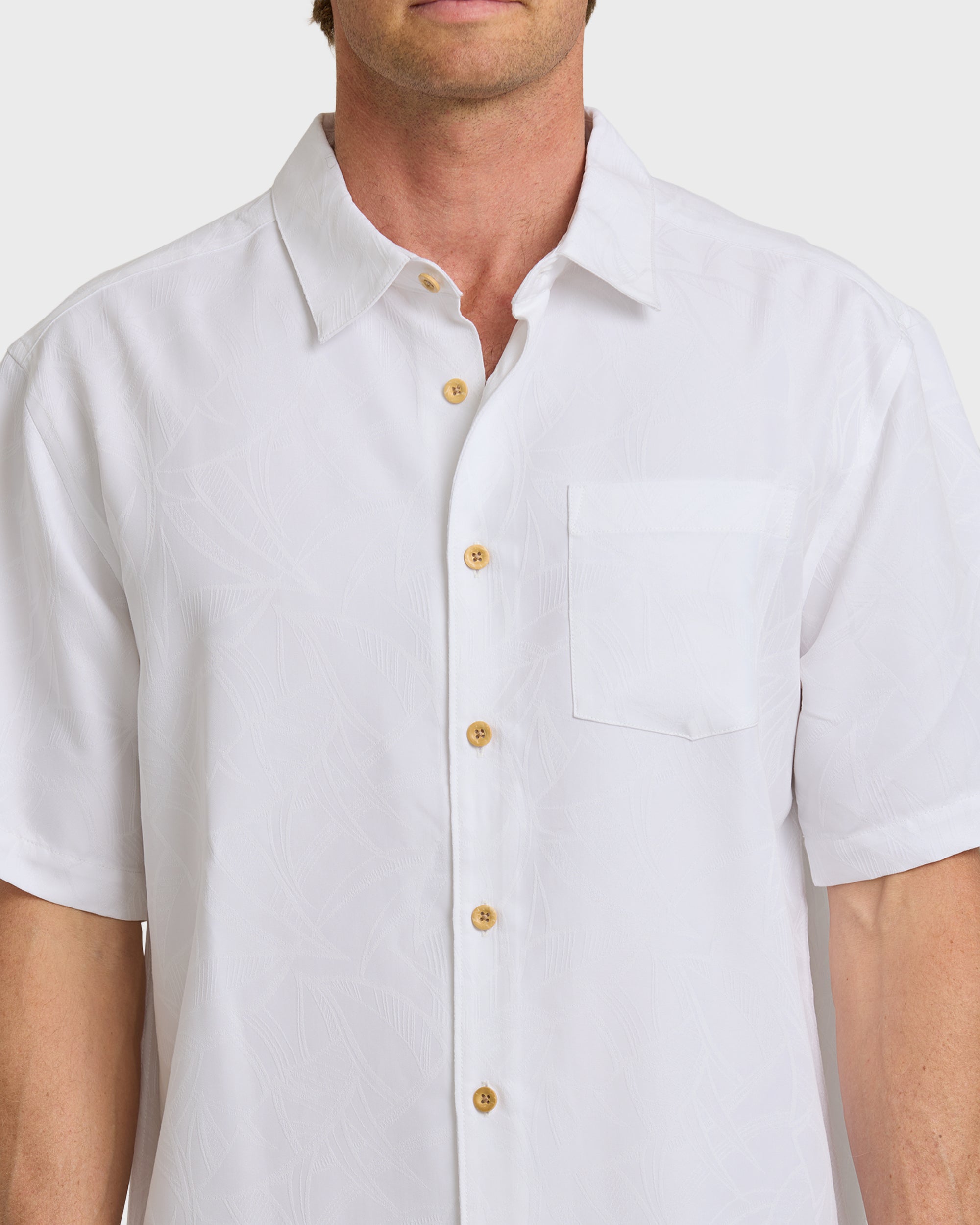 Waterman Island Jungle Shirt - White - Image 5