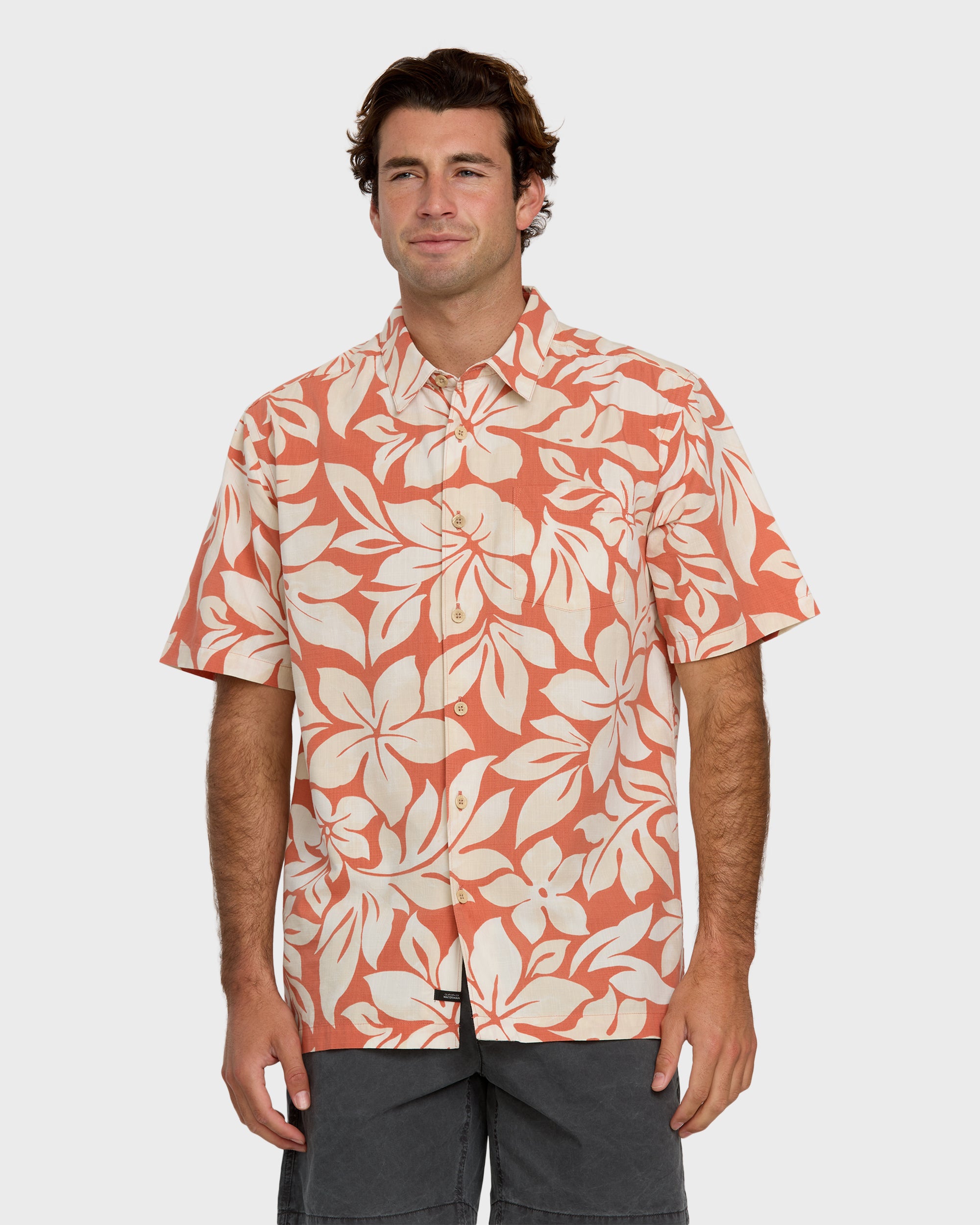 Waterman Kahuna Shirt - Apricot