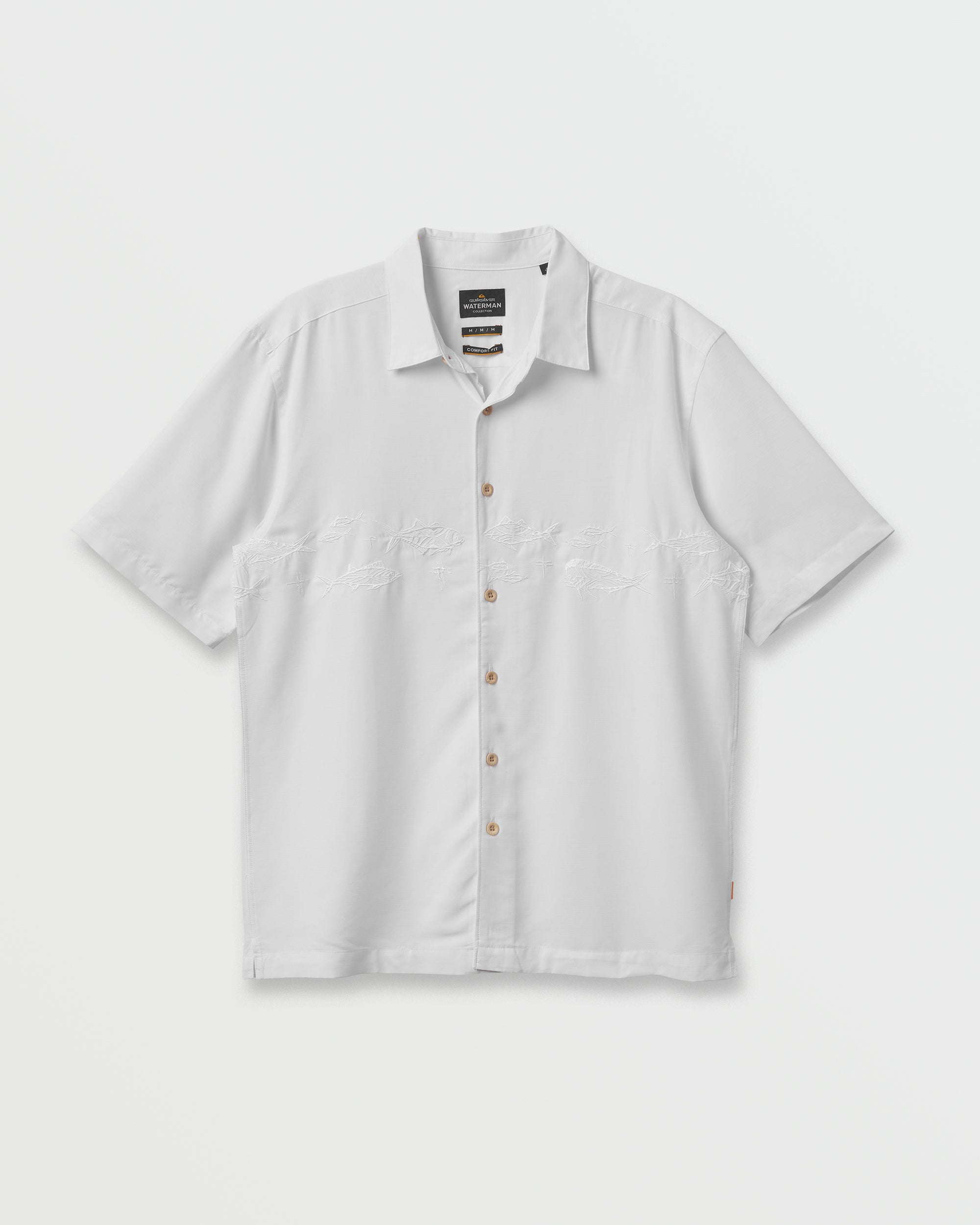 Waterman Offshore Short Sleeve Shirt - White - Image 2