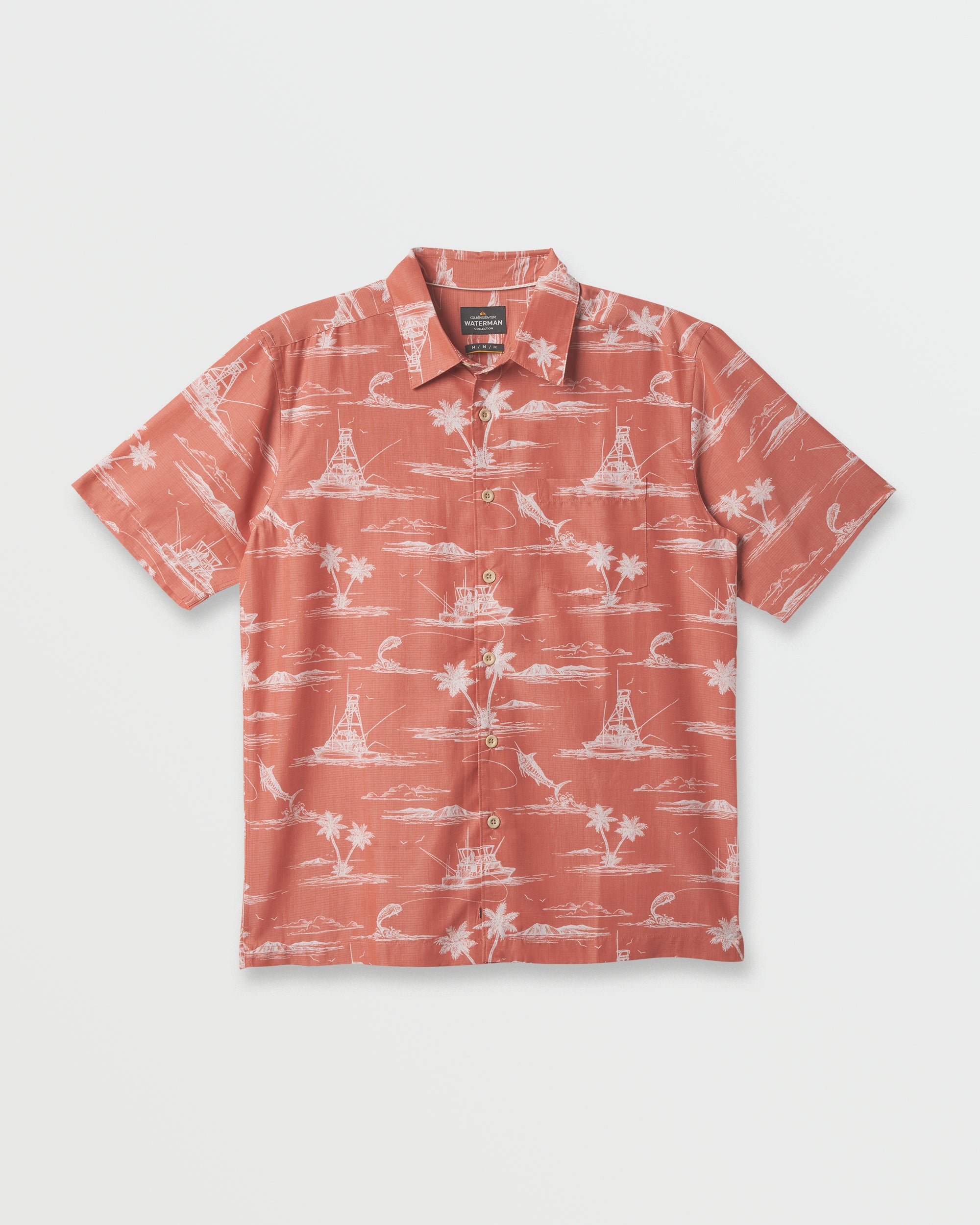 Waterman Paradise Found Shirt - Apricot