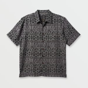 Waterman Stacked Short Sleeve Shirt - Phantom
