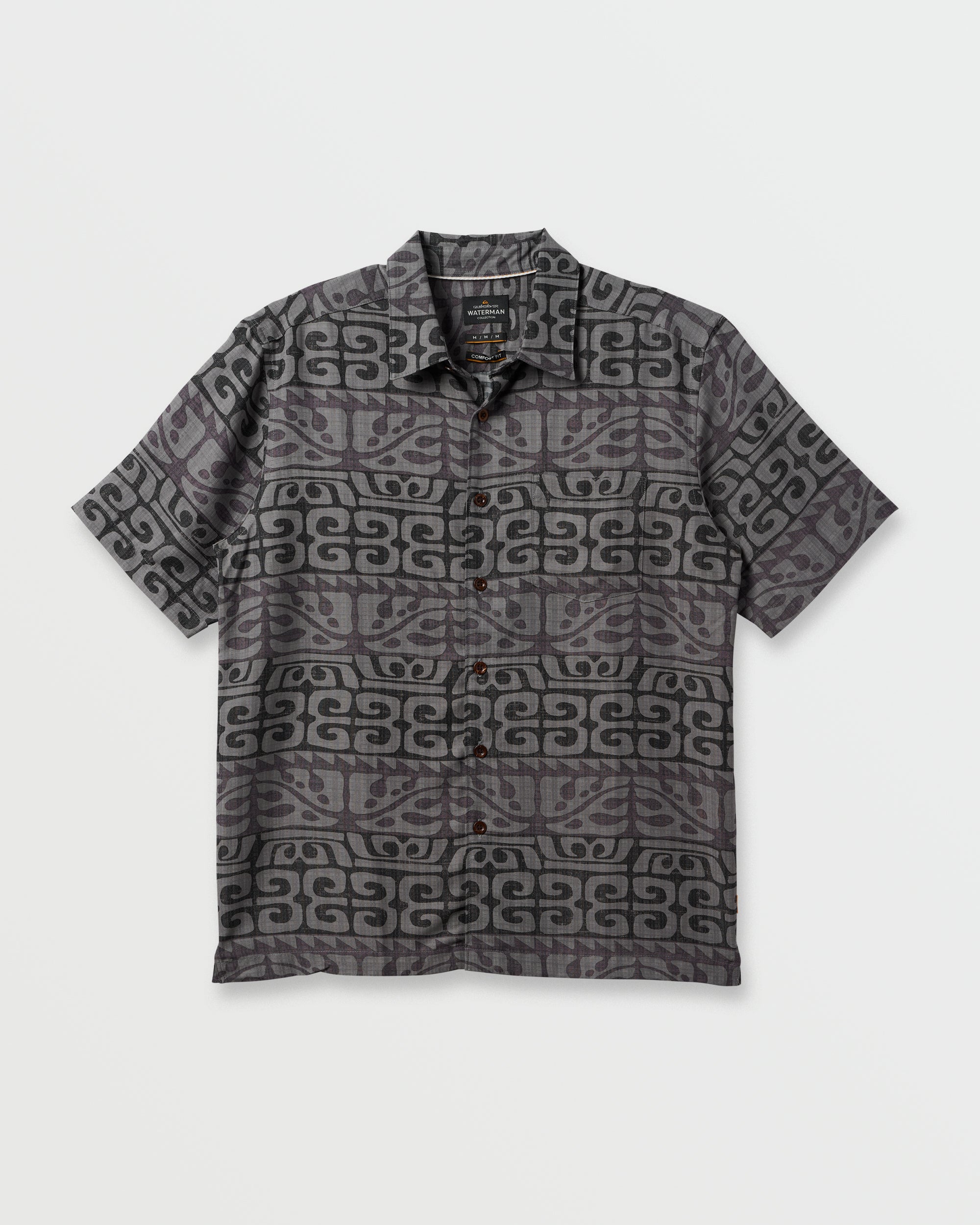 Waterman Stacked Short Sleeve Shirt - Phantom