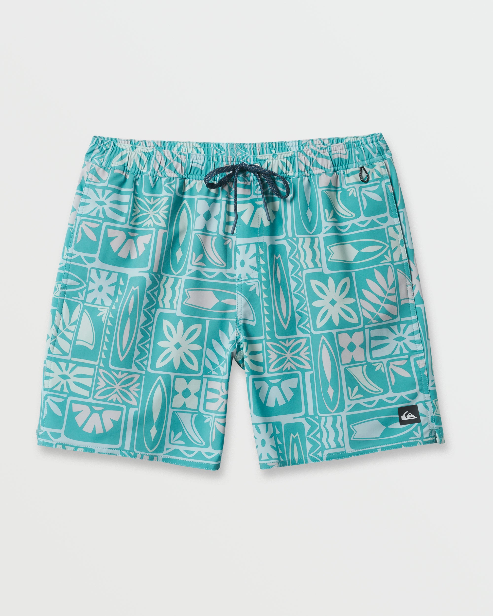 Waterman Borderline 17 Volley Swim Trunk - Beach Blue
