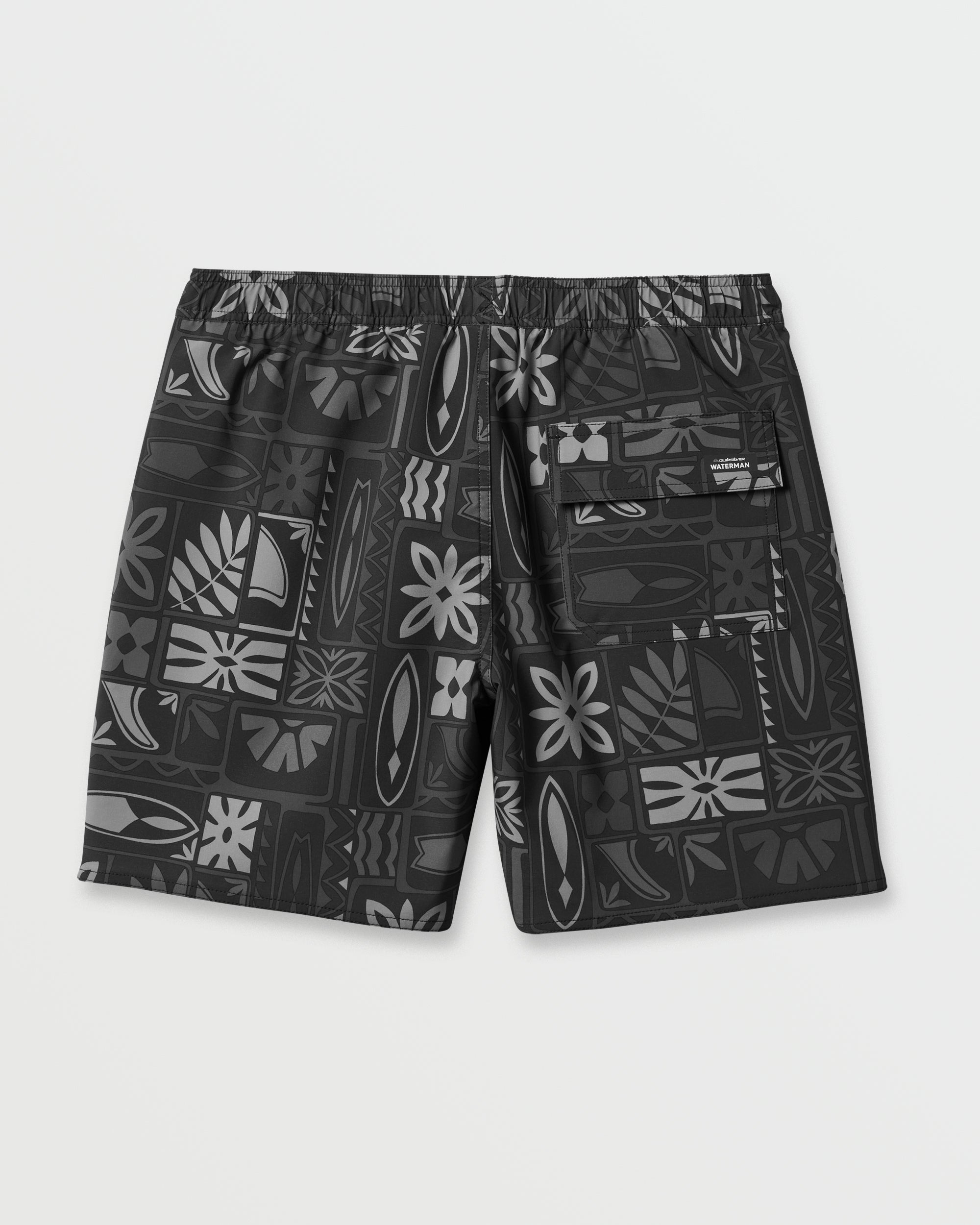Waterman Borderline 17 Volley Swim Trunk - Phantom - Image 2