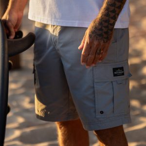 Waterman Maldive Atoll 20 Cargo Shorts - Grey