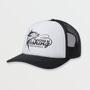 Waterman Big Game Foam Trucker Hat - White