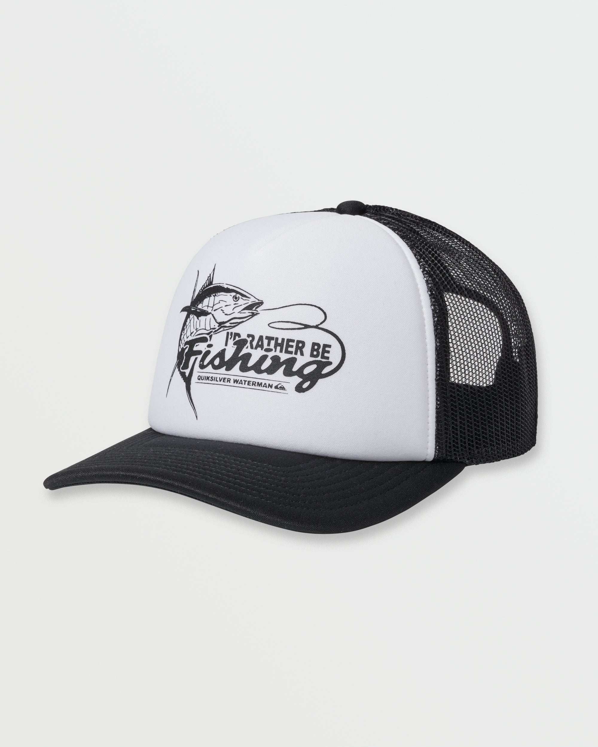 Waterman Big Game Foam Trucker Hat - White