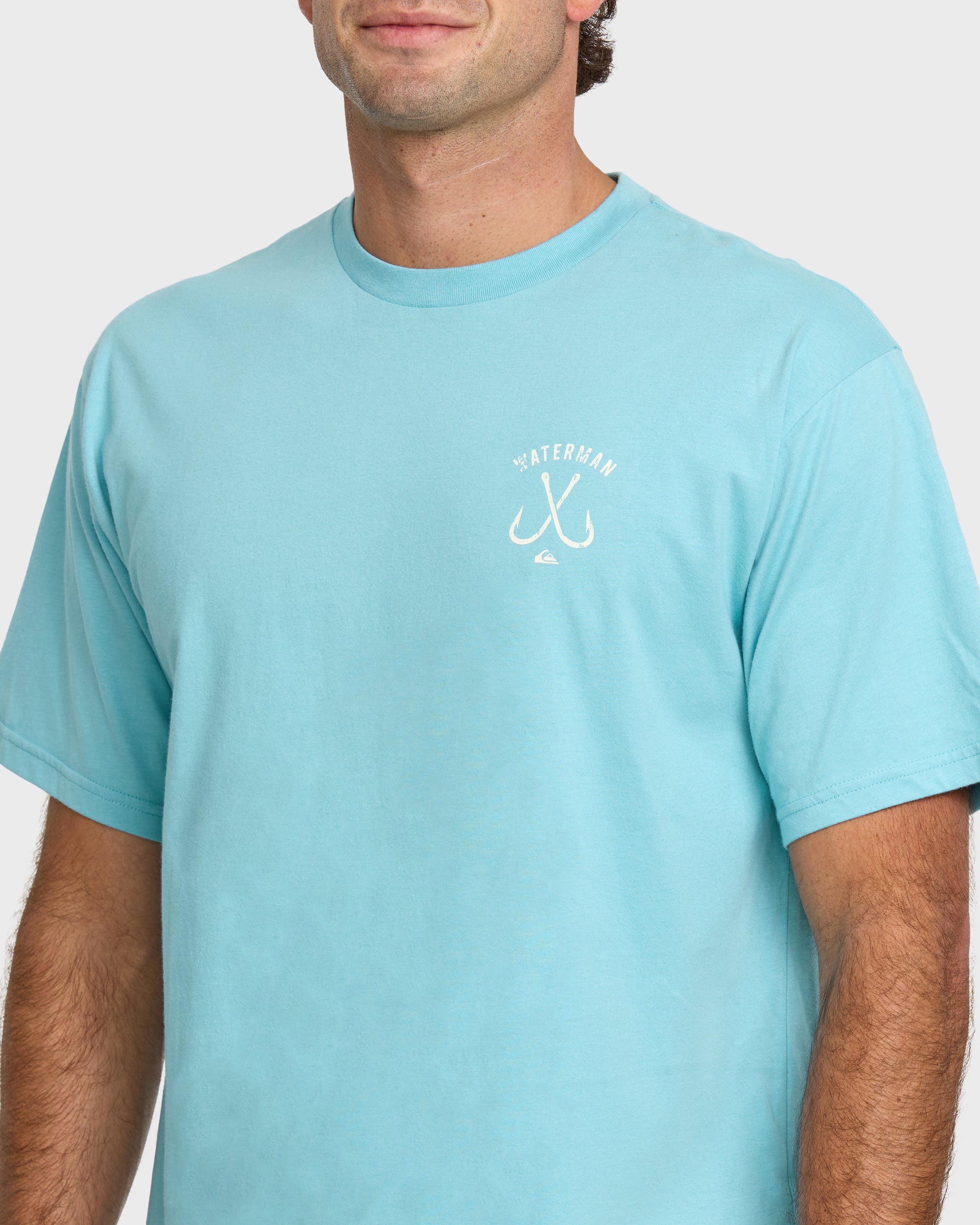 Waterman Bait Shop T-Shirt - Cali Blue - Image 3