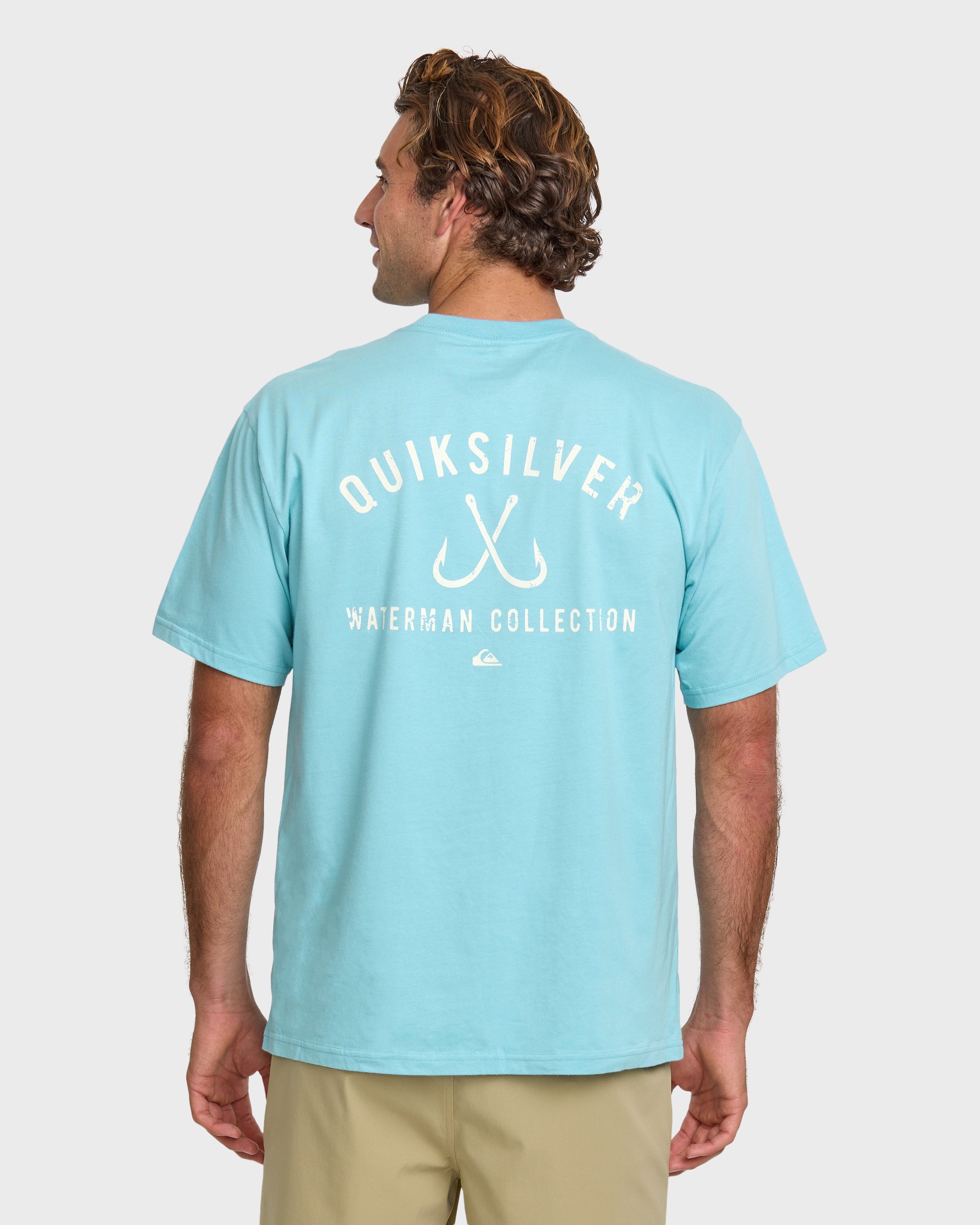 Waterman Bait Shop T-Shirt - Cali Blue - Image 2