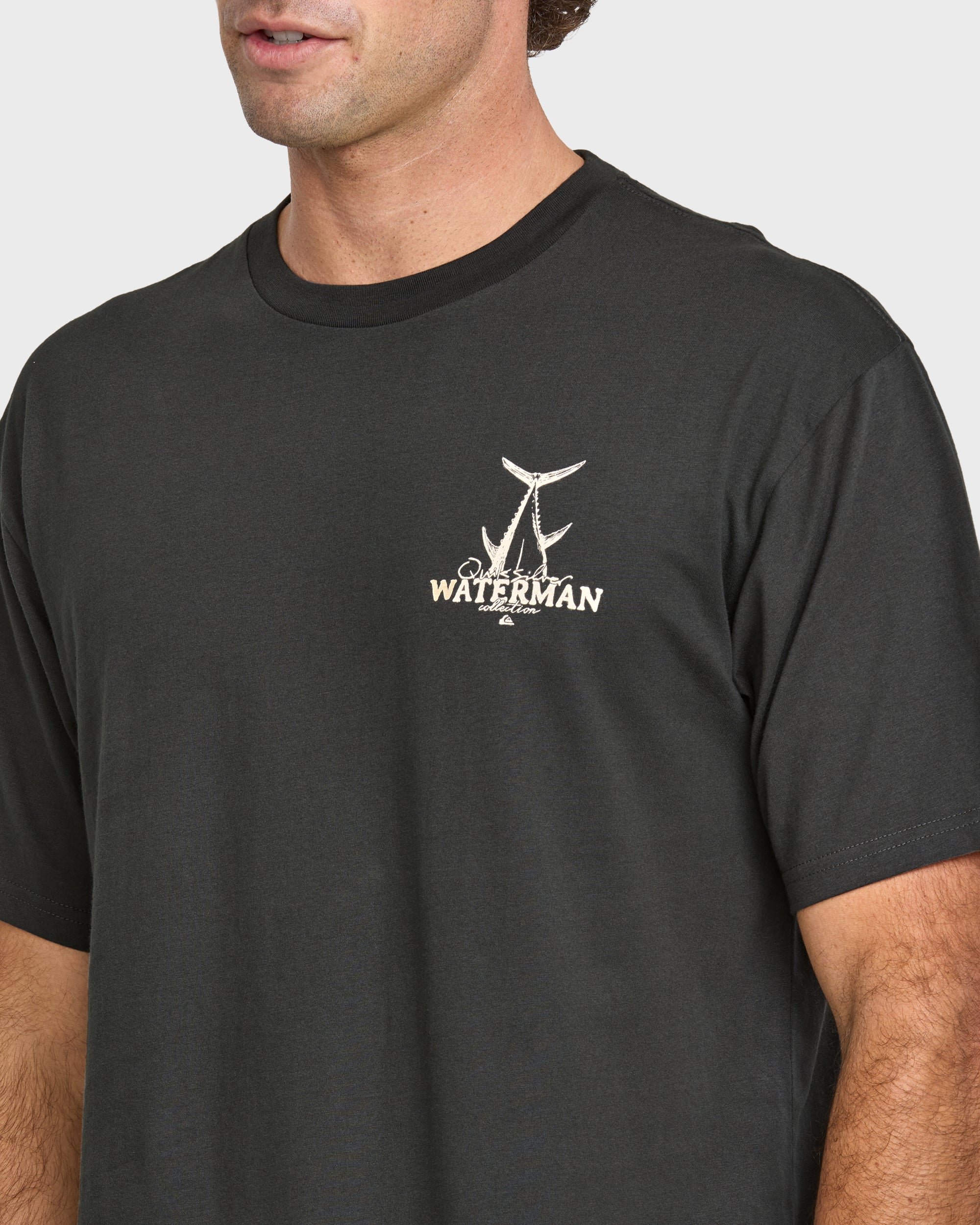 Waterman Core Fisherman T-Shirt - Phantom - Image 5