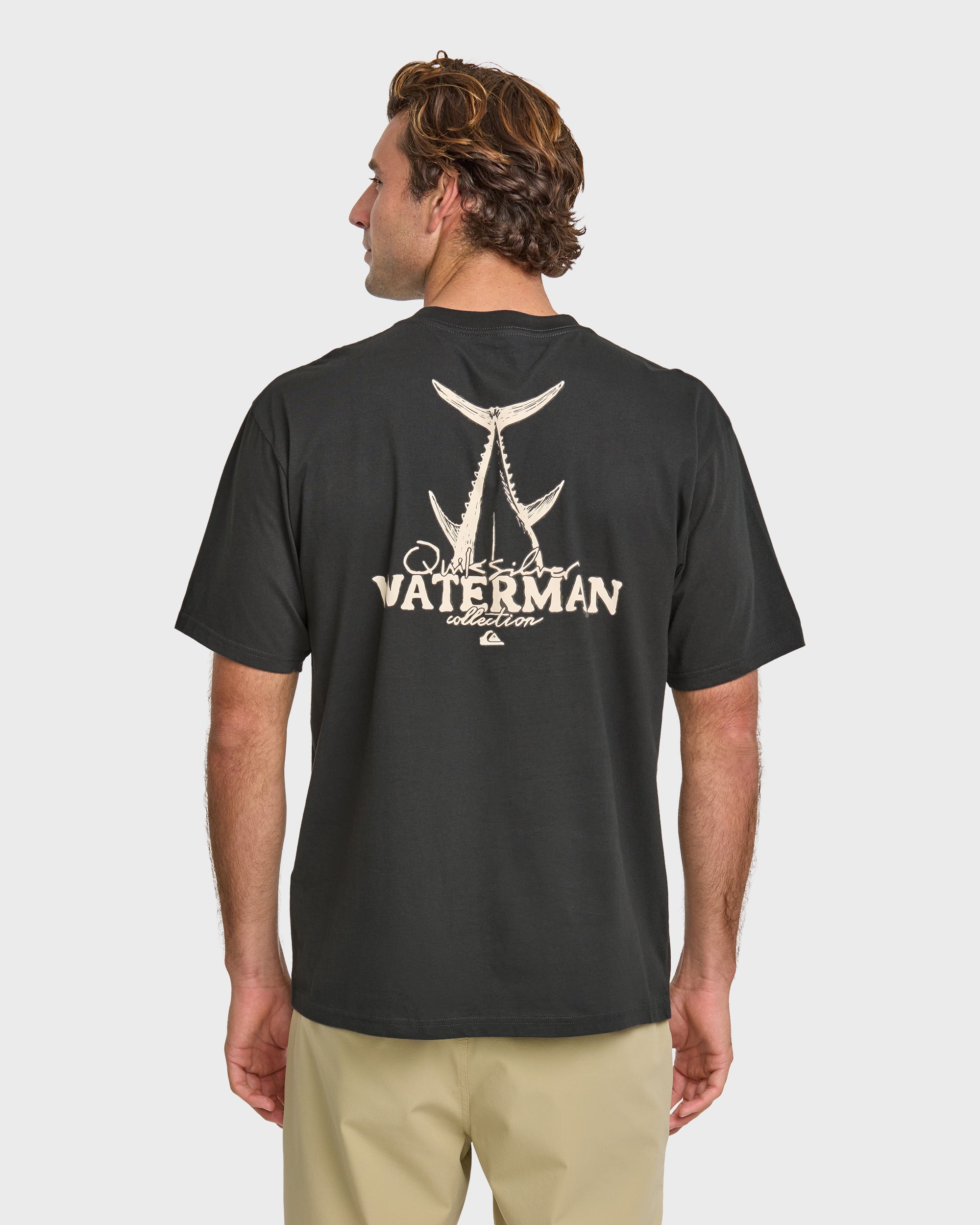 Waterman Core Fisherman T-Shirt - Phantom - Image 2