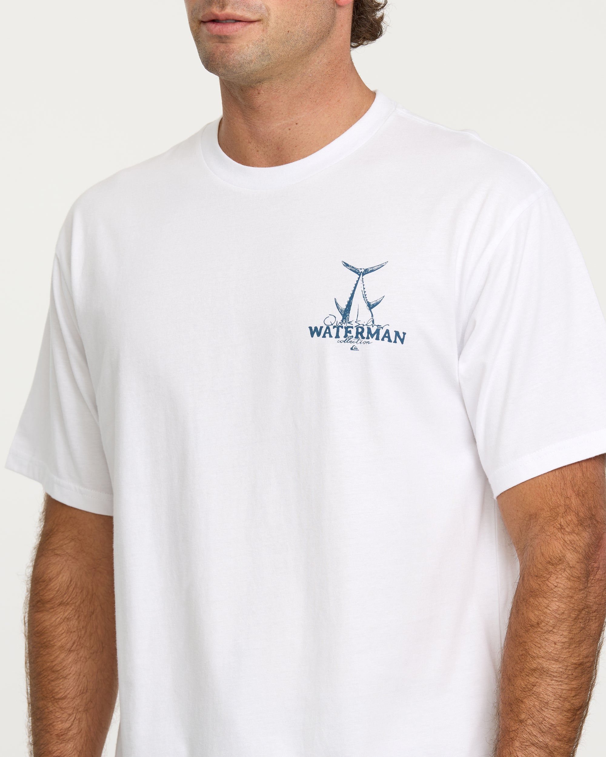 Waterman Core Fisherman T-Shirt - White - Image 5
