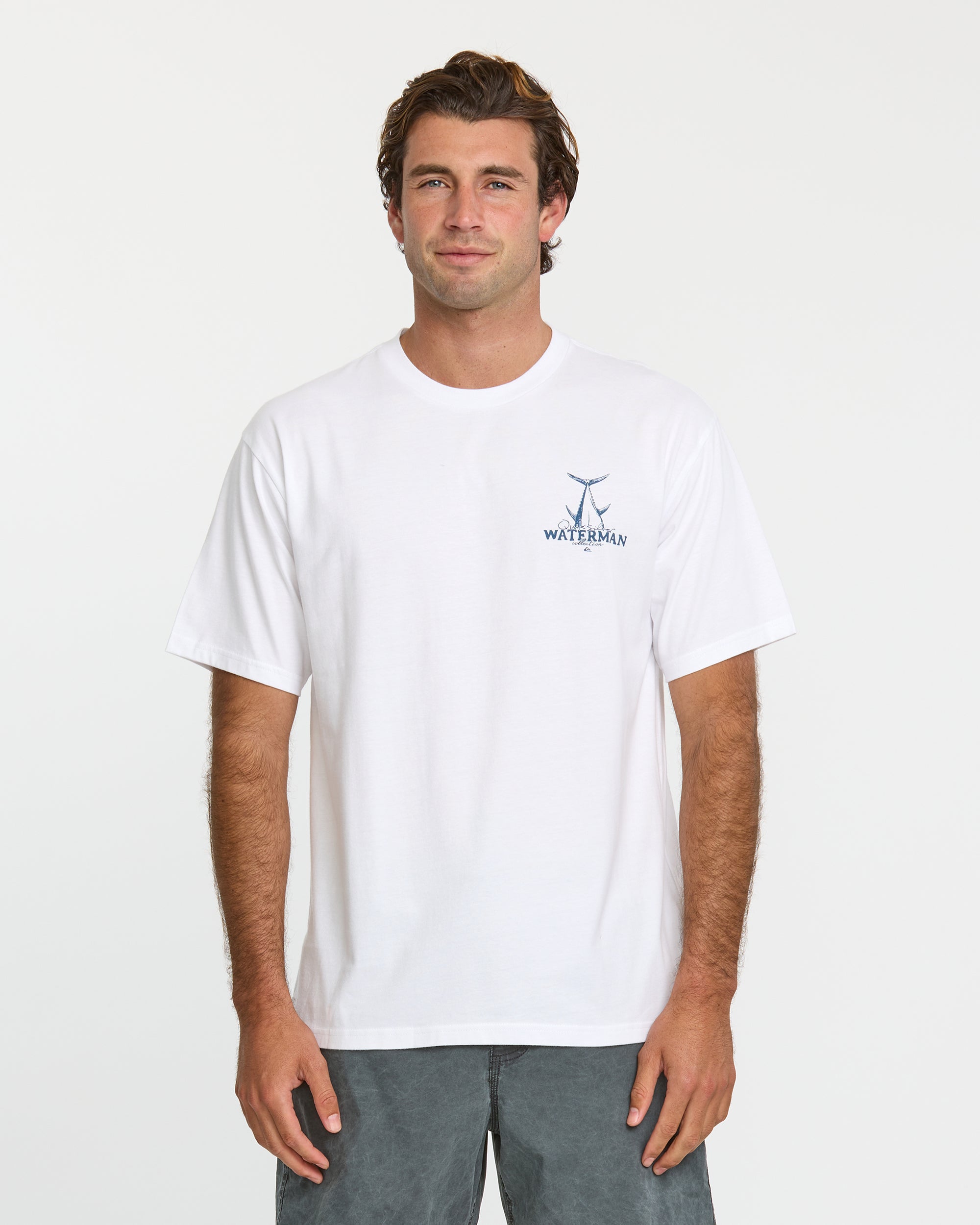 Waterman Core Fisherman T-Shirt - White