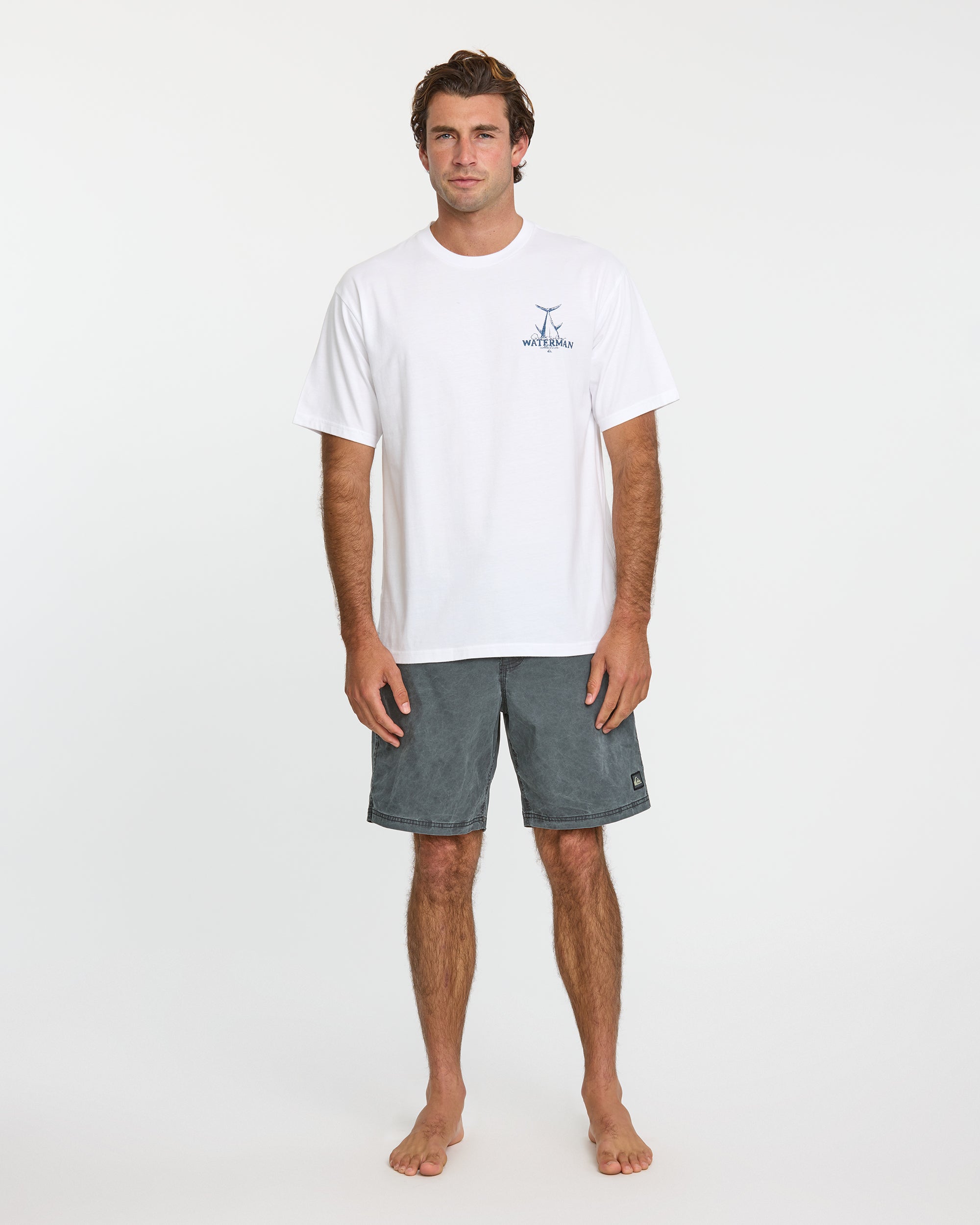 Waterman Core Fisherman T-Shirt - White - Image 3
