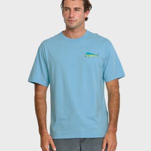 Waterman Quik Hook Classic T-shirt - Cali Blue
