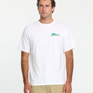 Waterman Quik Hook Classic T-shirt - White