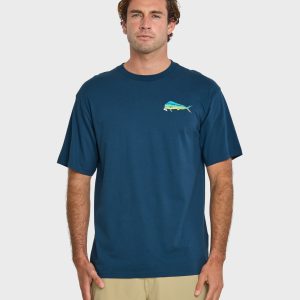 Waterman Quik Hook Classic T-shirt - Wave