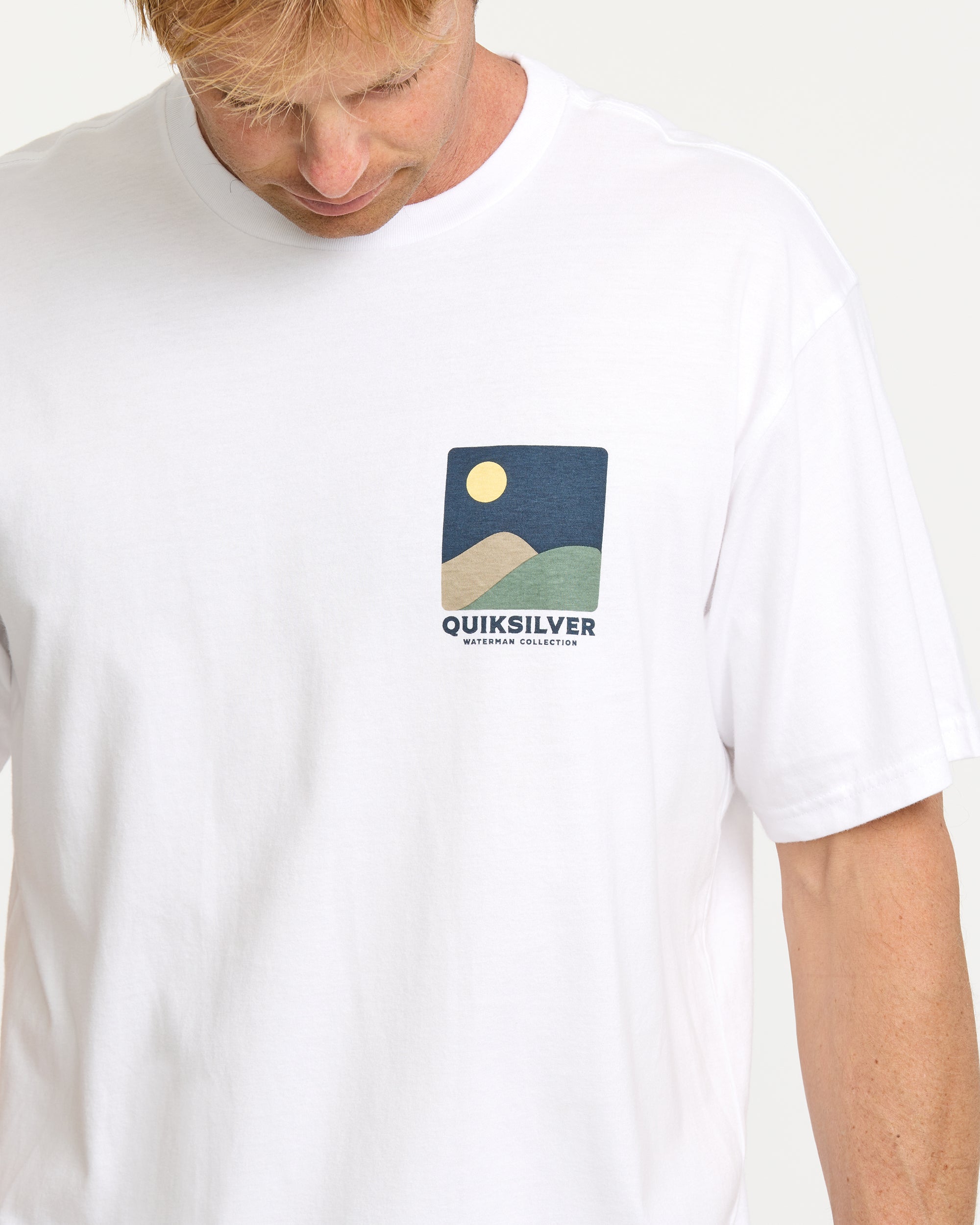 Waterman Four Elements Classic T-shirt - White - Image 5