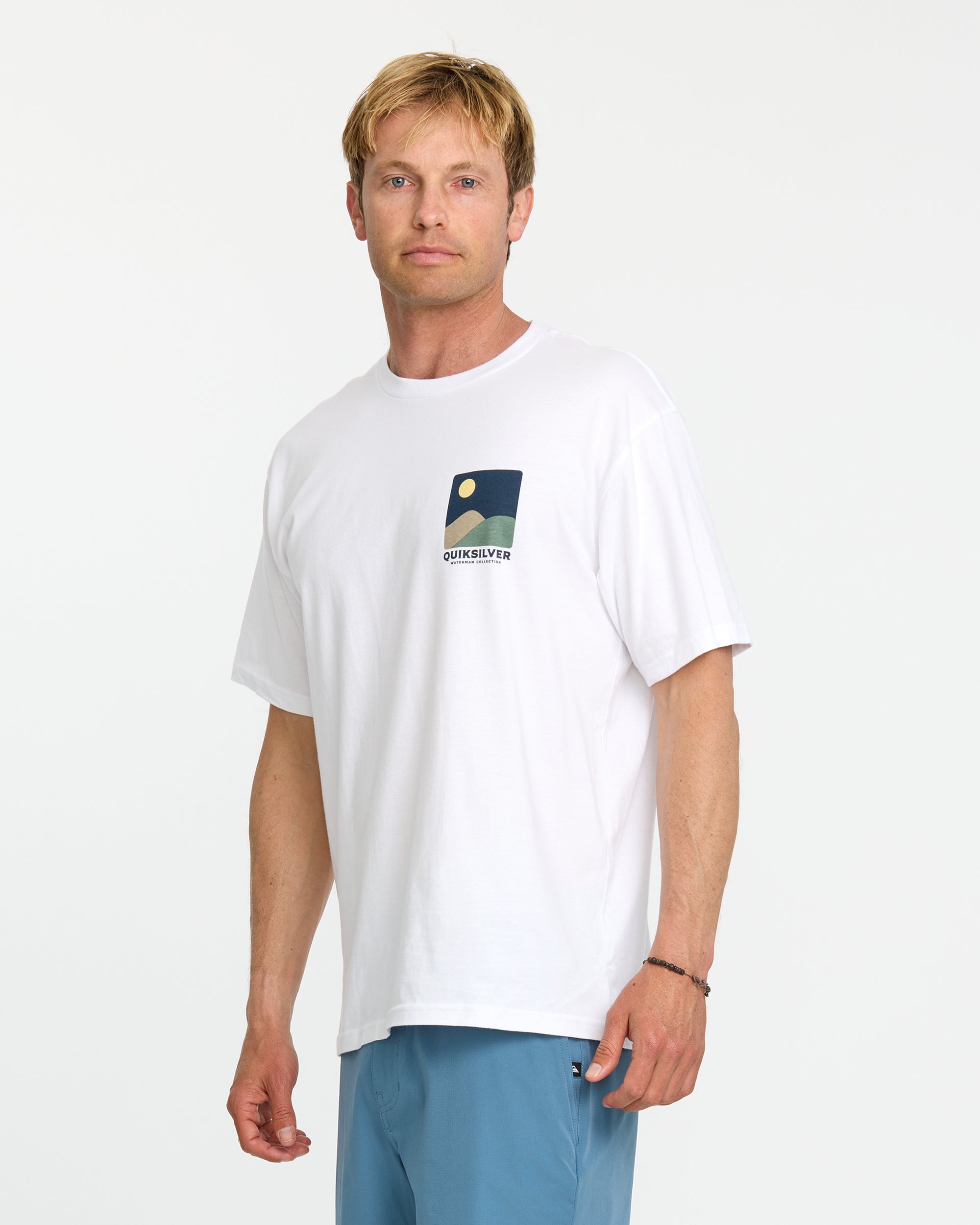 Waterman Four Elements Classic T-shirt - White - Image 4