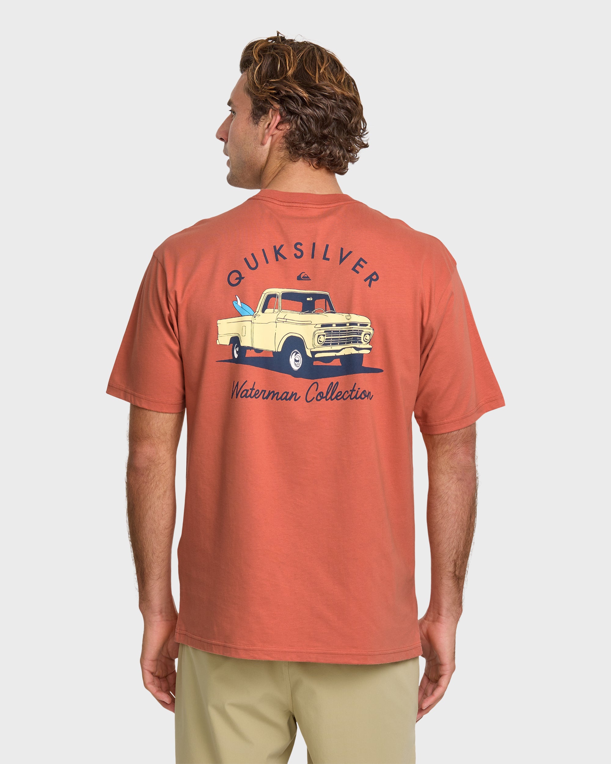 Waterman Four Wheeler Classic T-shirt - Apricot - Image 2