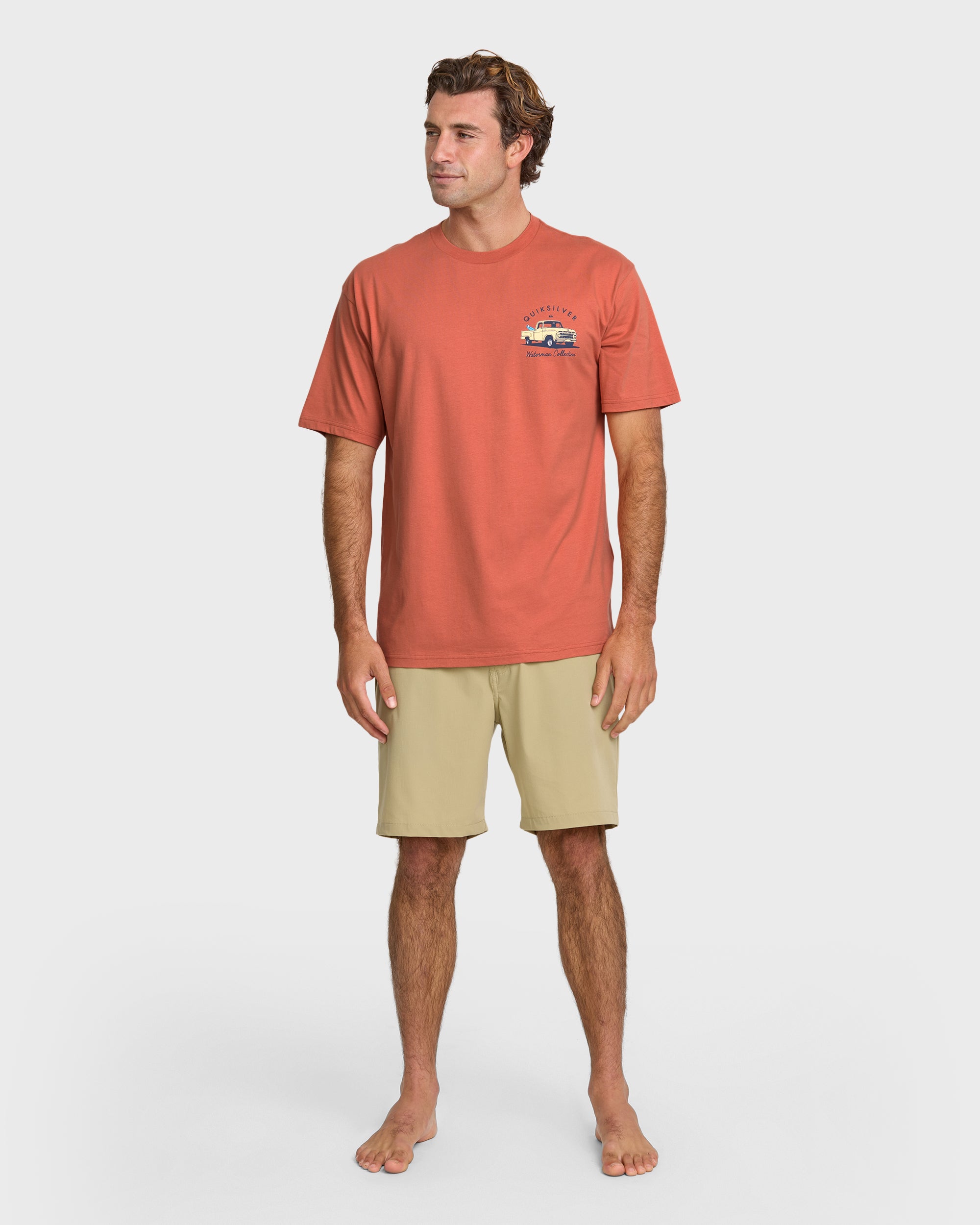 Waterman Four Wheeler Classic T-shirt - Apricot - Image 3