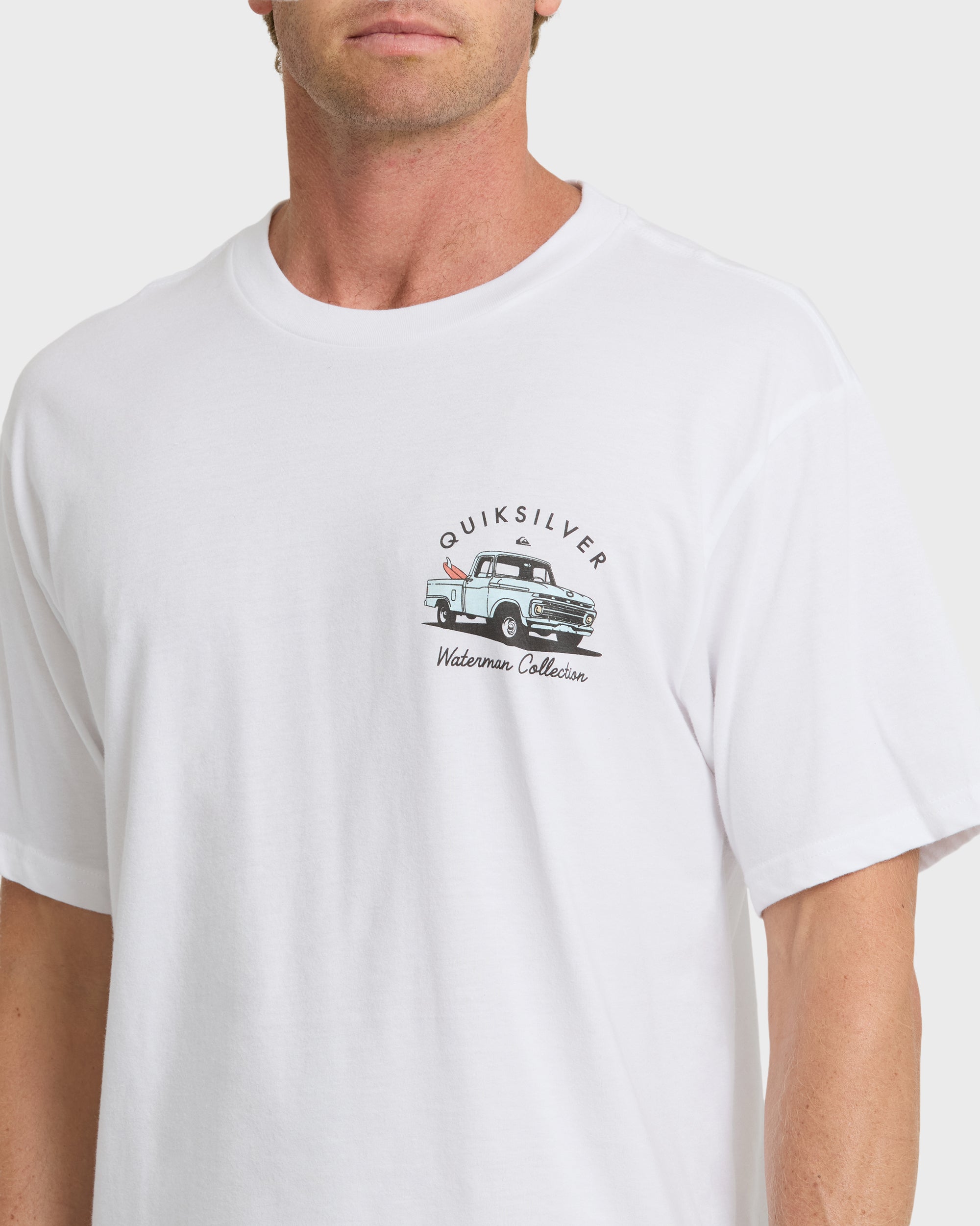 Waterman Four Wheeler Classic T-shirt - White - Image 5