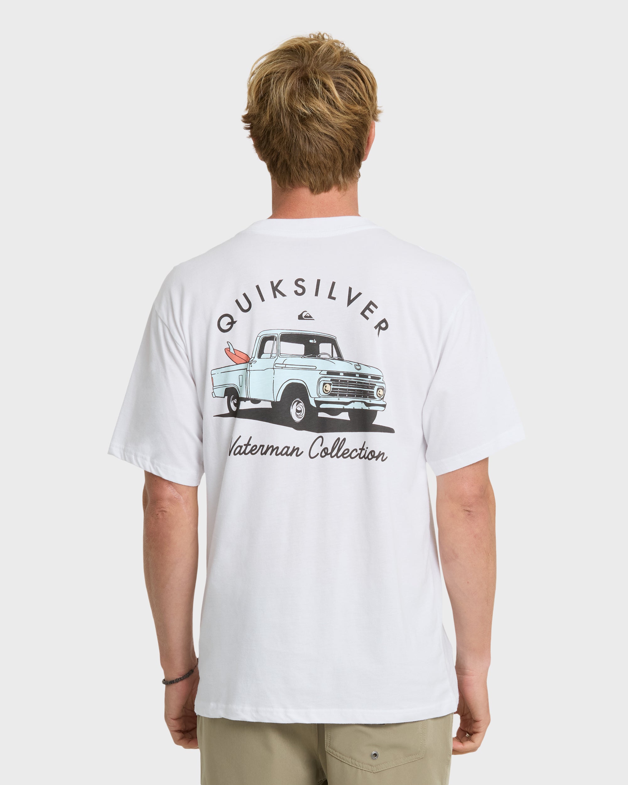 Waterman Four Wheeler Classic T-shirt - White - Image 2