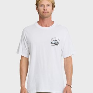 Waterman Four Wheeler Classic T-shirt - White