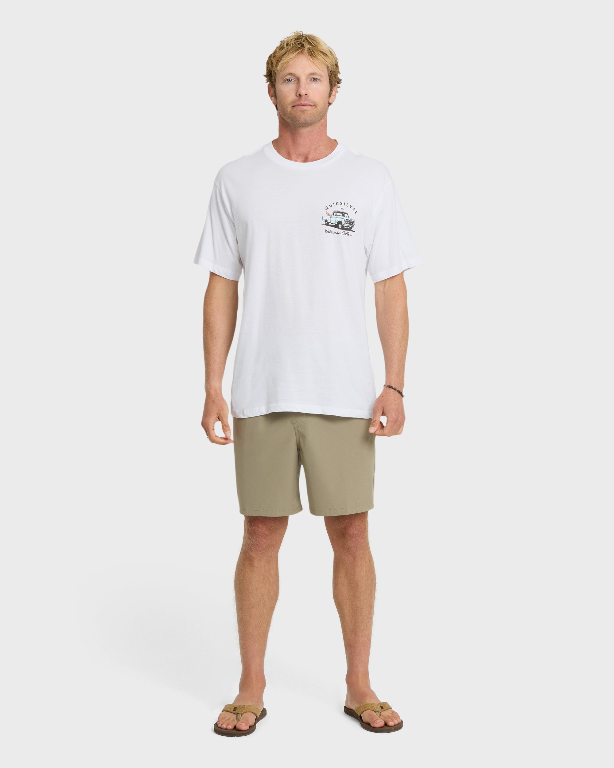 Waterman Four Wheeler Classic T-shirt - White - Image 3