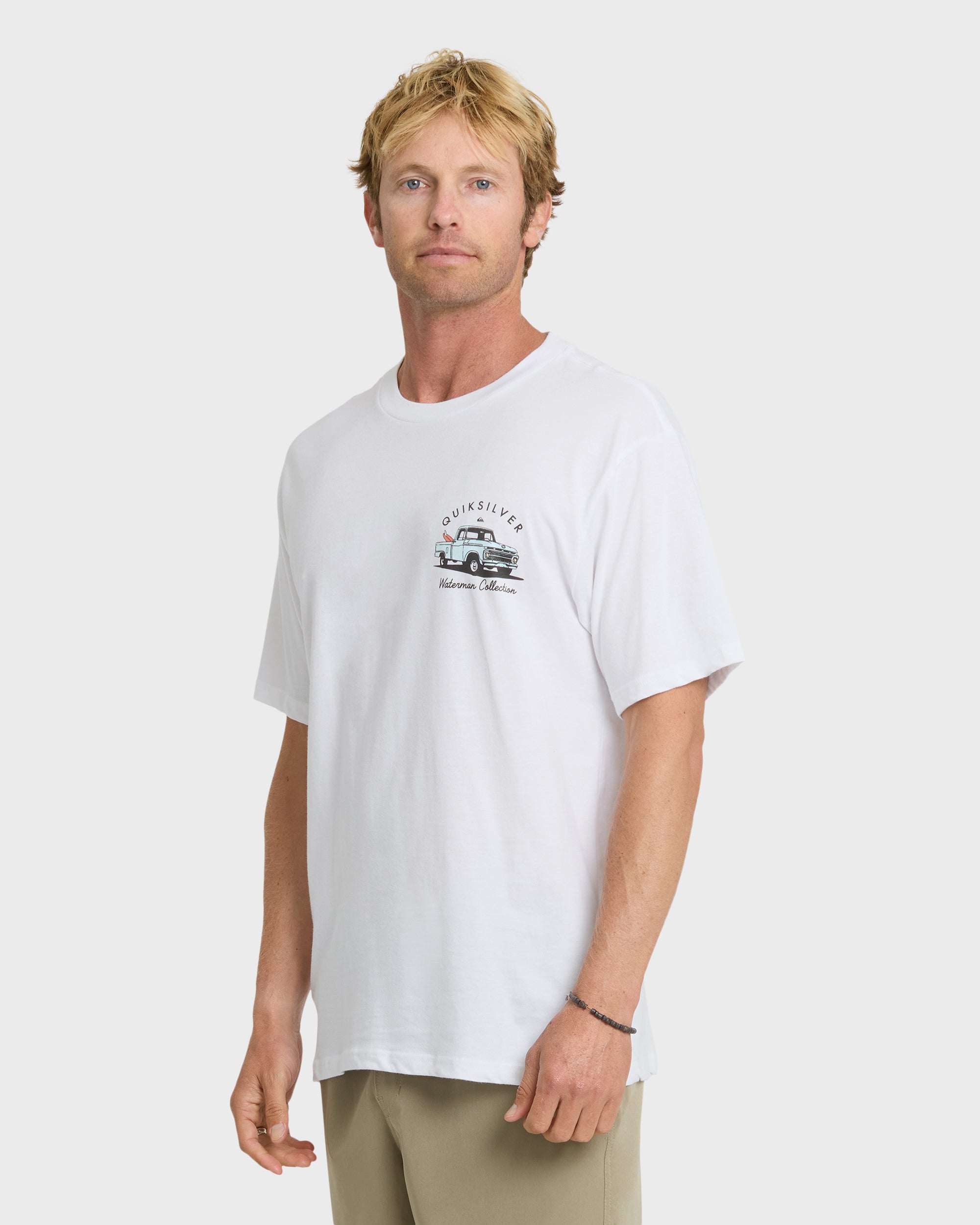 Waterman Four Wheeler Classic T-shirt - White - Image 4