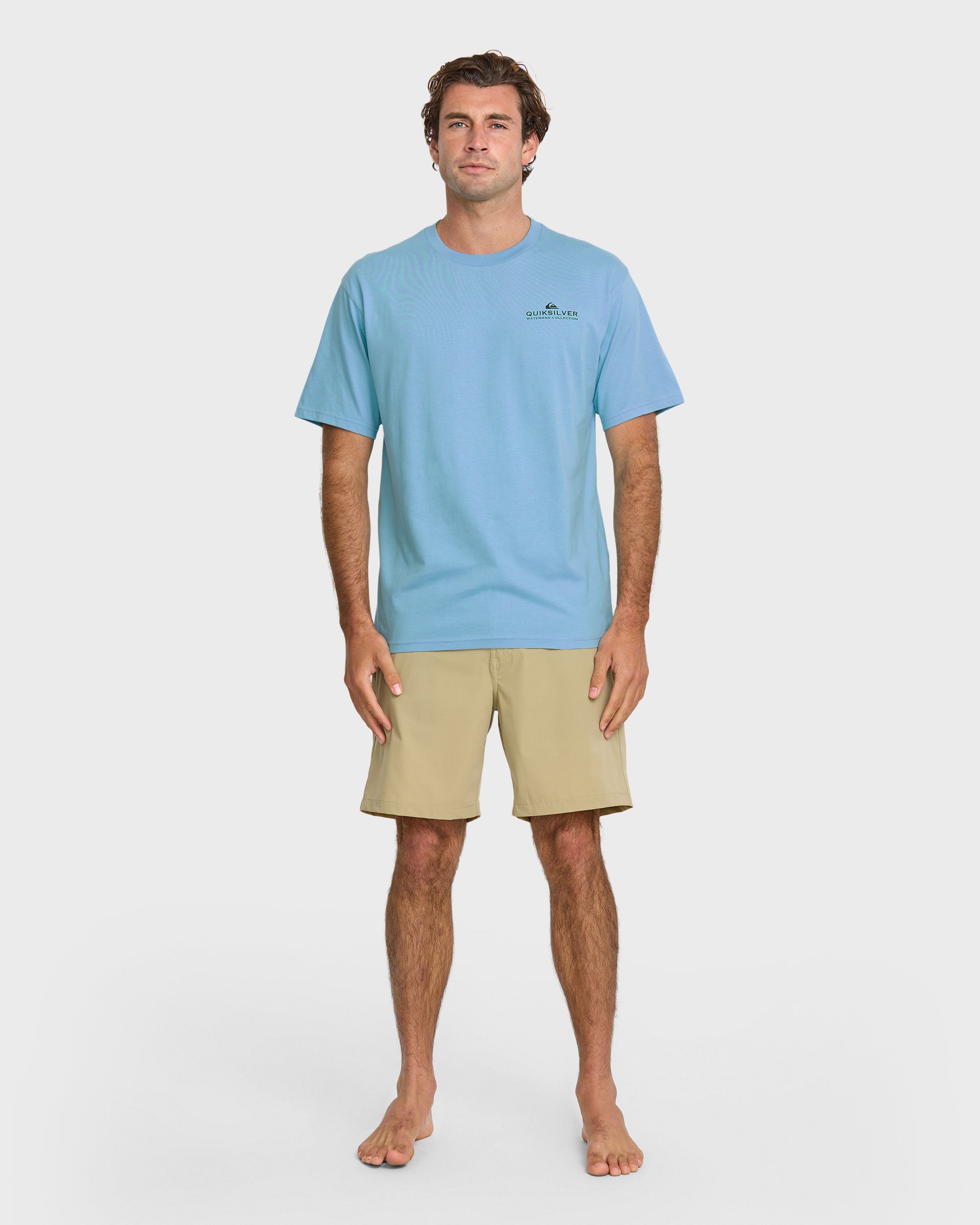 Waterman Fishing Trip Classic T-shirt - Cali Blue - Image 3