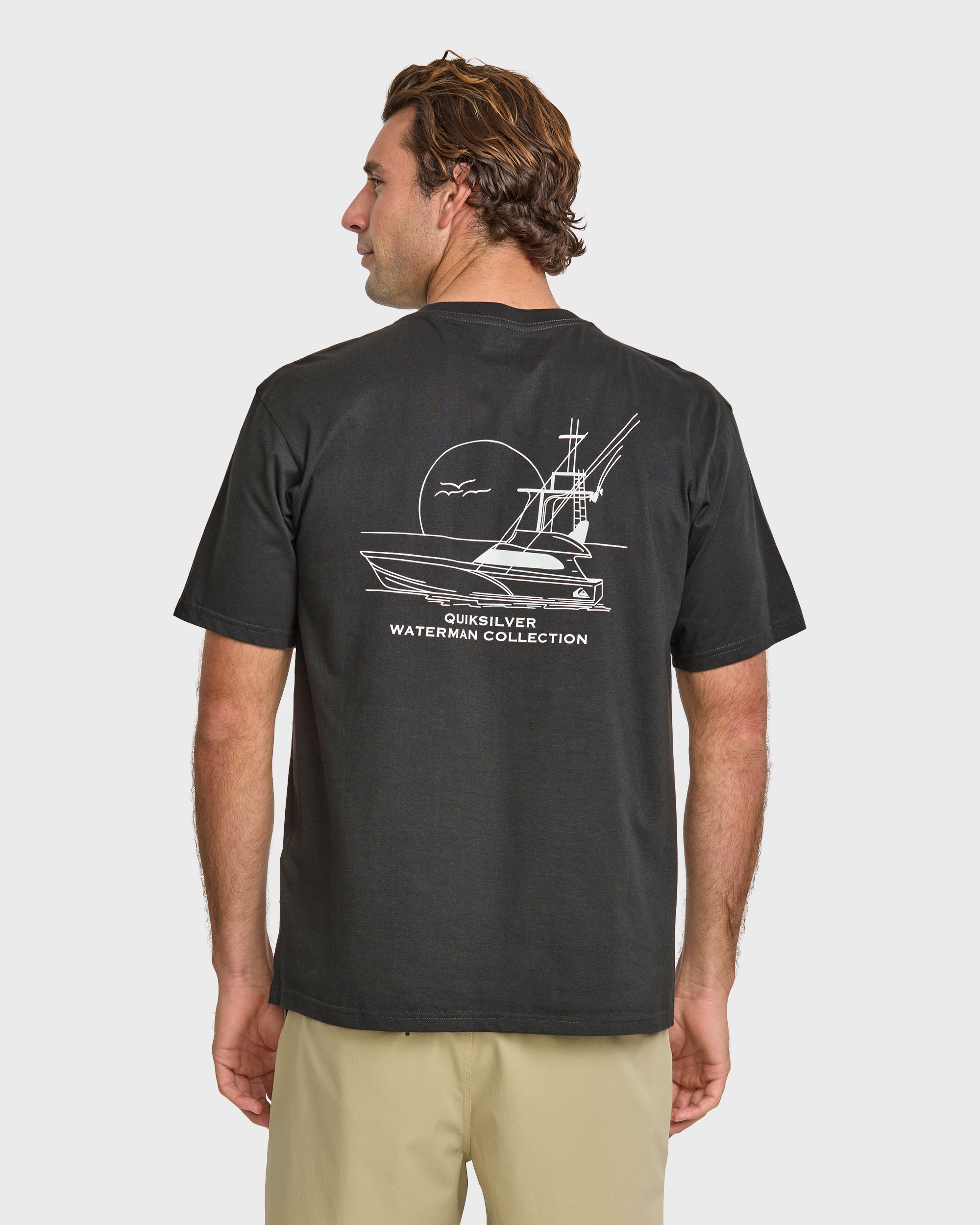 Waterman Fishing Trip Classic T-shirt - Phantom - Image 2