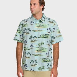 Waterman Day Dreamin' Shirt - Cool Blue