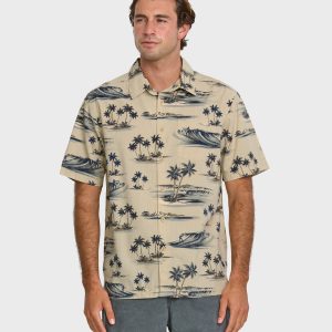 Waterman Day Dreamin' Shirt - Pelican