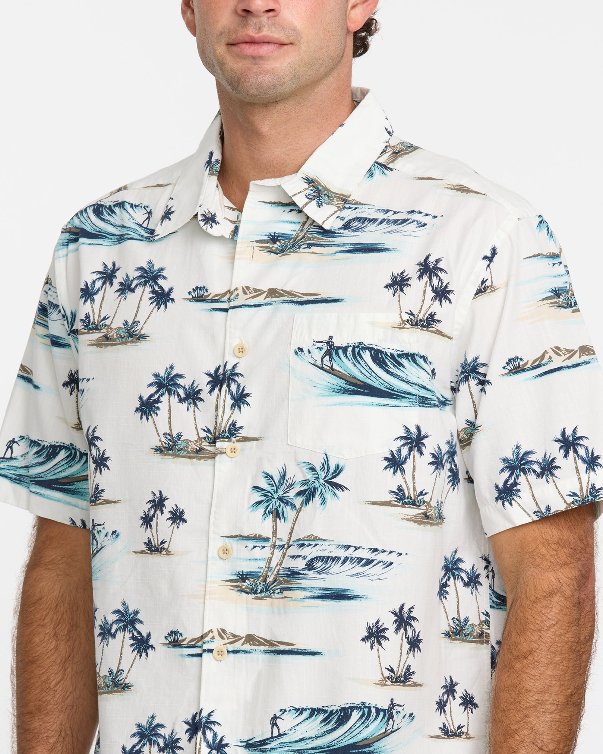 Waterman Day Dreamin' Shirt - White - Image 5