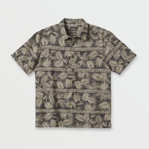 Waterman Fern Garden Short Sleeve Shirt - Phantom