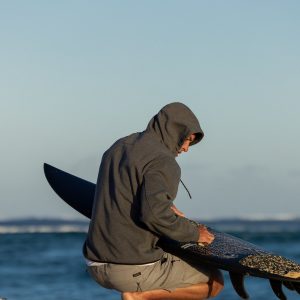 Waterman Departure Zip Sweatshirt - Phantom Heather